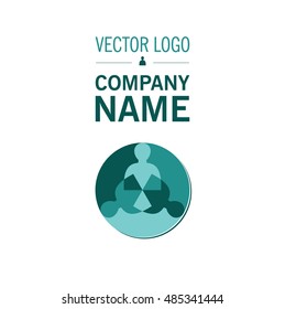 Vector abstract logo social community