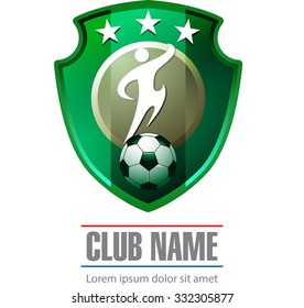 Vector abstract, logo or symbol football club