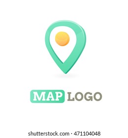 Vector abstract logo template.