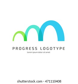 Vector abstract logo template.