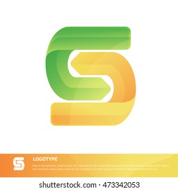 Vector abstract logo template.