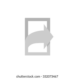 Vector abstract logo for your company.