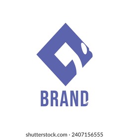 vector abstract logo,simple design eps.10
