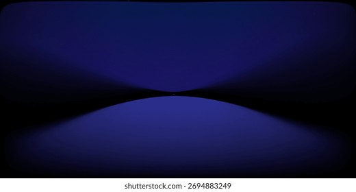 Vector abstract luxury black blue background. smooth dark blue with black vignette studio banner.
