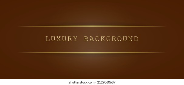 vector abstract luxury brown background with light effect wrapped geometric graphic elements for posters flyers digital boards and concept designs - eps 10