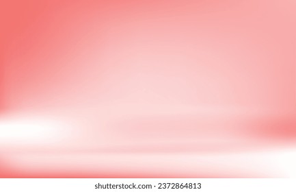 Vector abstract luxury gradient red background. smooth dark red with black vignette studio banner.