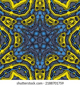 Vector abstract mandala design element oriental elegant ornament