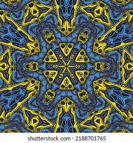 Vector abstract mandala design element oriental elegant ornament