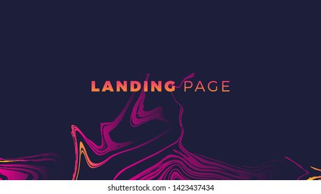 Vector abstract marble design. Memphis style background. Poster, placard, cover, flyer, brochure, banner template.
