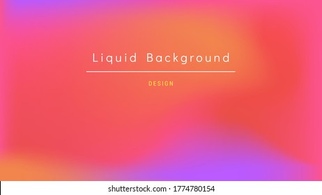 Vector abstract mesh gradient background for wallpaper social media web banners  Multicolorful liquid blurred cover design template for web pages   promo banners