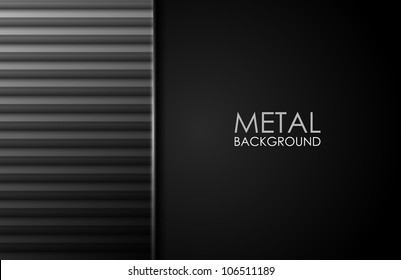 vector abstract metal background