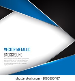 Vector Abstract Metallic Background