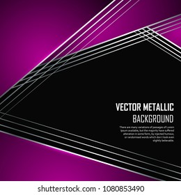 Vector Abstract Metallic Background