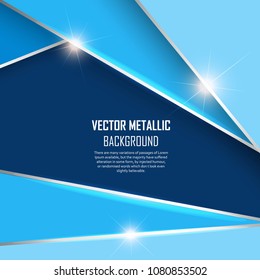 Vector Abstract Metallic Background