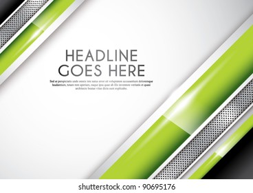 vector of abstract metallic background