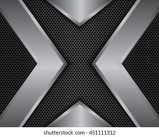 Vector of abstract metallic background .EPS10