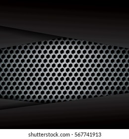 Vector of abstract metallic background .EPS10