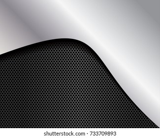 Vector of abstract metallic background .EPS10