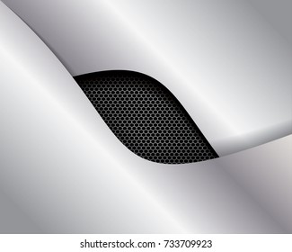 Vector of abstract metallic background .EPS10