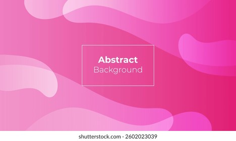 Vector abstract minimalist blue wavy gradient background