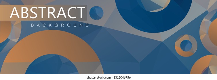 Vector abstract model background. geometric template. Unusual color shapes for your message. Business or tech presentation. Cubism Art