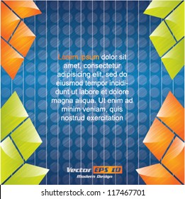 Vector abstract modern background / brochure design