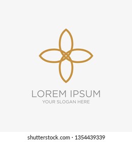 Vector abstract modern logo design templates in trendy linear style - cubes and diamonds - minimal geometric concepts and badges - Vector
