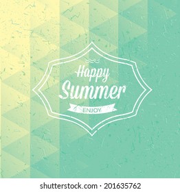 Vector abstract modern polygonal geometric background. Triangula