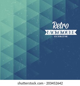 Vector abstract modern polygonal geometric background. Triangula