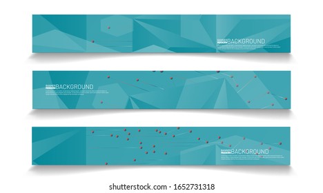 Extracto vectorial de un moderno diseño de plantillas de banner web. fondo rectangular.