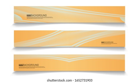 Abstrakte Vektorillustration eines modernen Webbannerdesign. rechteckiger Hintergrund.