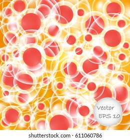  vector abstract molecules design vector illustration atoms medical background for banner or flyer