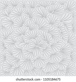 Vector abstract monochromatic pattern in gray colors.