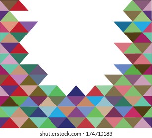 vector abstract mosaic background