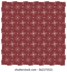 Vector abstract mosaic background. Monochrome elements are arranged randomly.