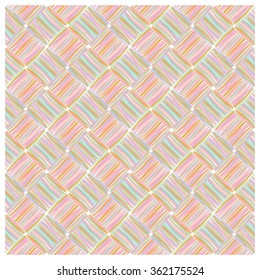 Vector abstract mosaic background. Multi-colored elements are arranged randomly.