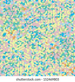 Vector Abstract Mosaic Background Seamless Pattern for Hotel, Home, Club and Villa Design, SPA