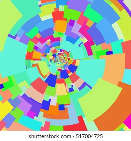 Vector Abstract Mosaic Colorful Background for Your Design