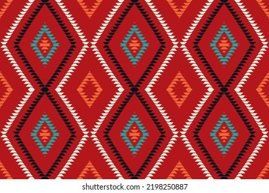 Vector Abstract Mosaic Geometric Diamond Shapes Vector Colorful Background The most intricately patterned fabrics. pattern textiles that employ resist dyeing on the yarns prior to dyeing and weaving 
