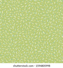Vector abstract moving leaves in wavy movement seamless repeat pattern design background texture. Perfect for modern greeting cards, wallpaper, fabric, home decor, wrapping projects.