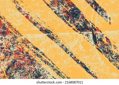 Vector abstract multicolor grunge background