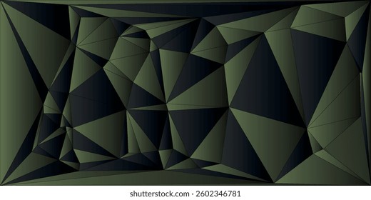 Vector abstract multicolor luxury backgrounds with triangle graphic elements