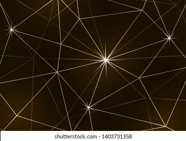 Vector abstract multicolored polygonal mosaic background. Modern geometric triangular pattern. Origami style with gradient. Business design template. Vector illustration