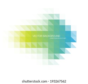 Vector abstract multicolored polygonal mosaic background. Modern geometric triangular pattern. Business design template