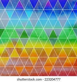 Vector abstract multicolored polygonal mosaic backgrounds 
