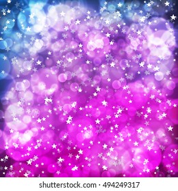 Fondo de neón abstracto vectorial. Estructura geométrica de disco retro violeta rosa. 