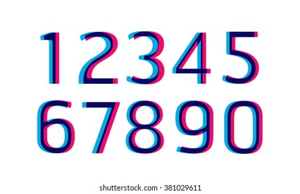 Vector abstract number set