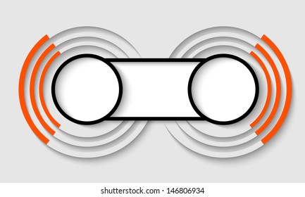 vector abstract object