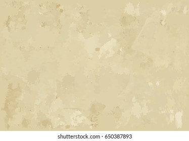 Vector abstract old paper hand drawn watercolor background for your design