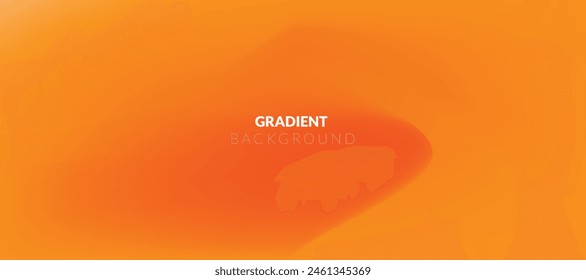 Vector abstract orange background with dynamic orange waves, lines and particles.